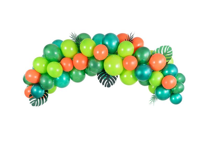 Ballongirlande - Dino, 200cm (1 VPE / 60 Stk.) - FeierGlanz